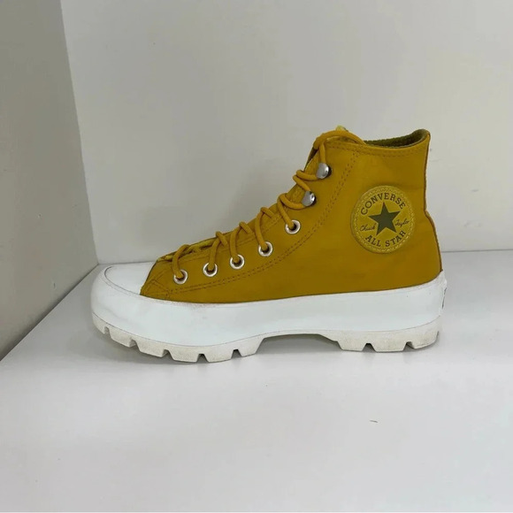 Converse Chuck Taylor All Star Leather Lugged High Top sneaker gortex waterproof - Picture 14 of 14